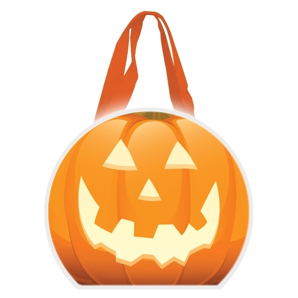 Reflective Halloween Pumpkin Non-Woven Tote Bag