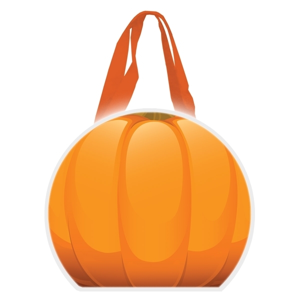 Reflective Halloween Pumpkin Non-Woven Tote Bag