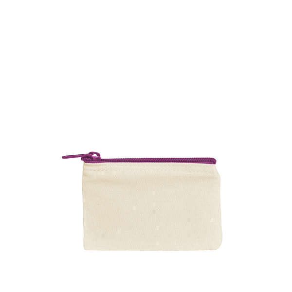 Penny Cotton Canvas Zippered Wallet