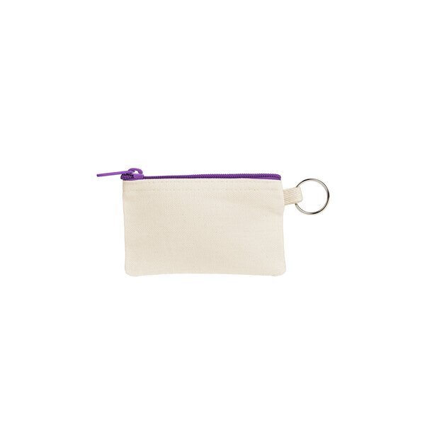 Penny Cotton Canvas Key Ring Wallet