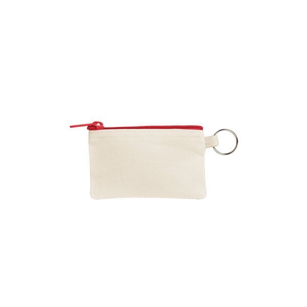 Penny Cotton Canvas Key Ring Wallet