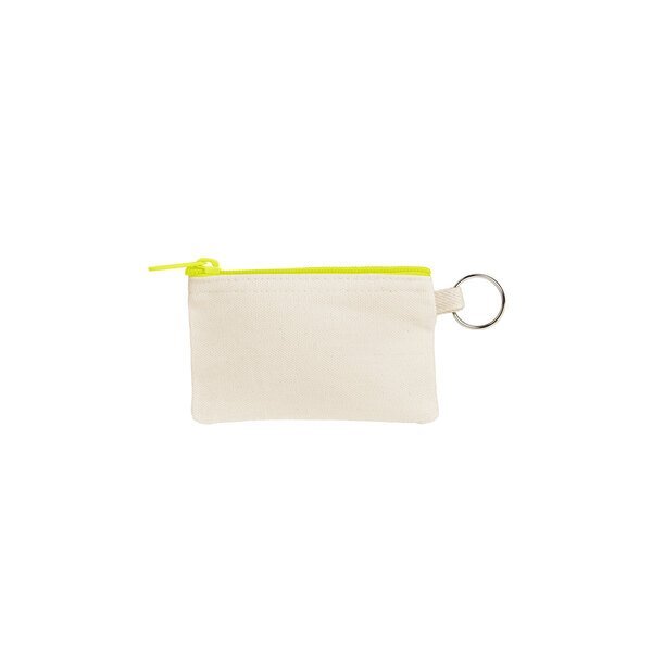 Penny Cotton Canvas Key Ring Wallet