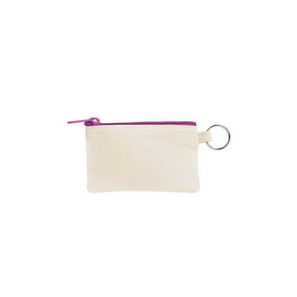 Penny Cotton Canvas Key Ring Wallet