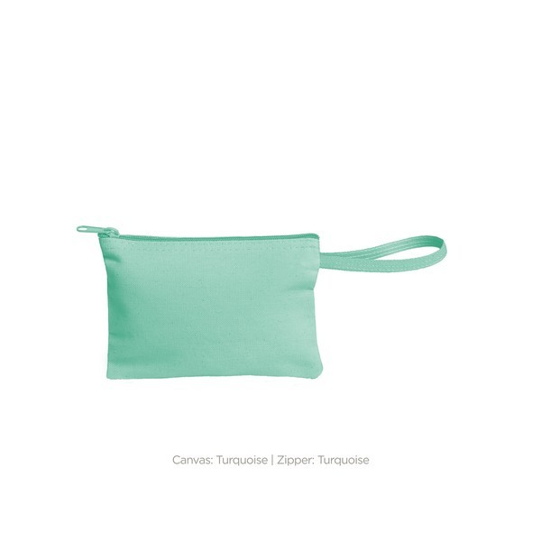 Poptart To Go Color Cotton Canvas Wristlet Wallet