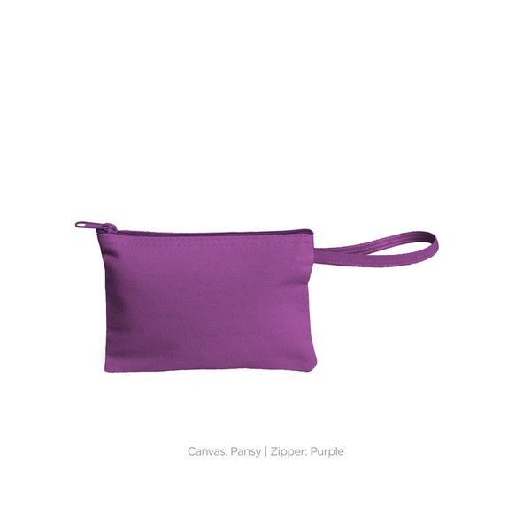 Poptart To Go Color Cotton Canvas Wristlet Wallet