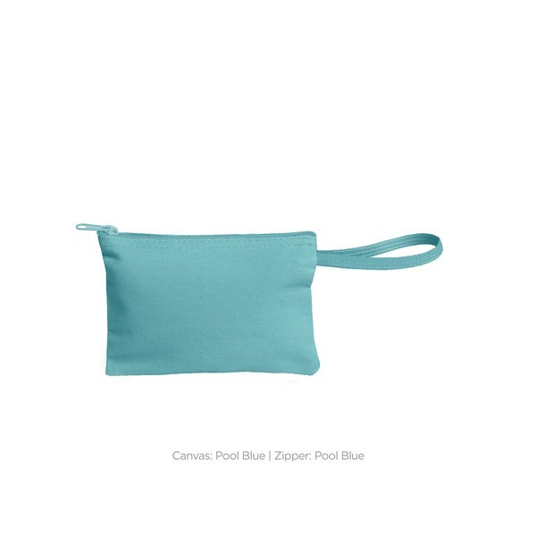 Poptart To Go Color Cotton Canvas Wristlet Wallet