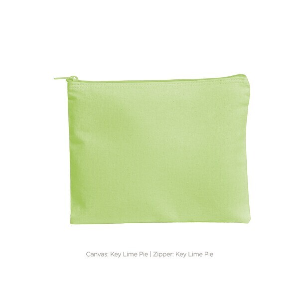 Dollface Color Cotton Canvas Cosmetic Bag