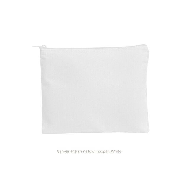 Dollface Color Cotton Canvas Cosmetic Bag