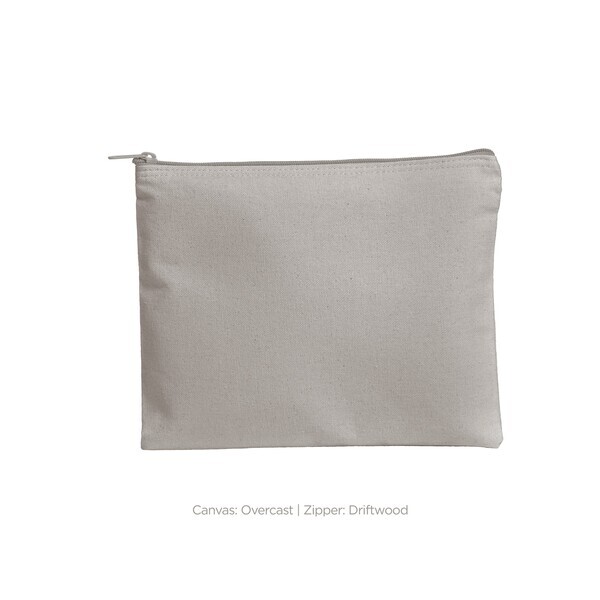 Dollface Color Cotton Canvas Cosmetic Bag