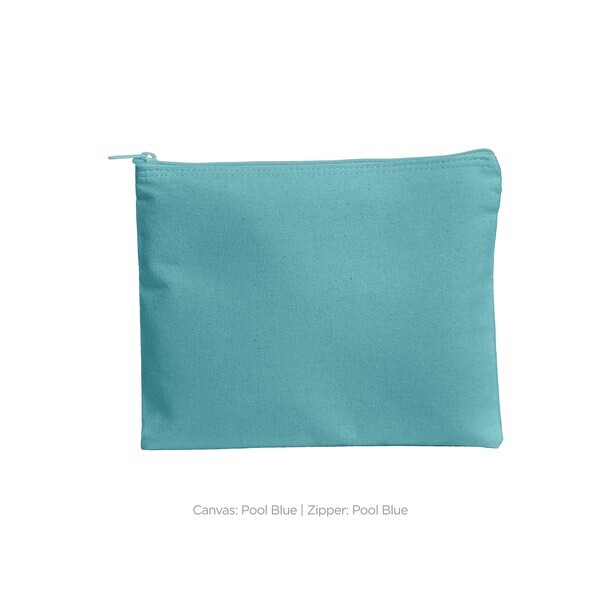 Dollface Color Cotton Canvas Cosmetic Bag