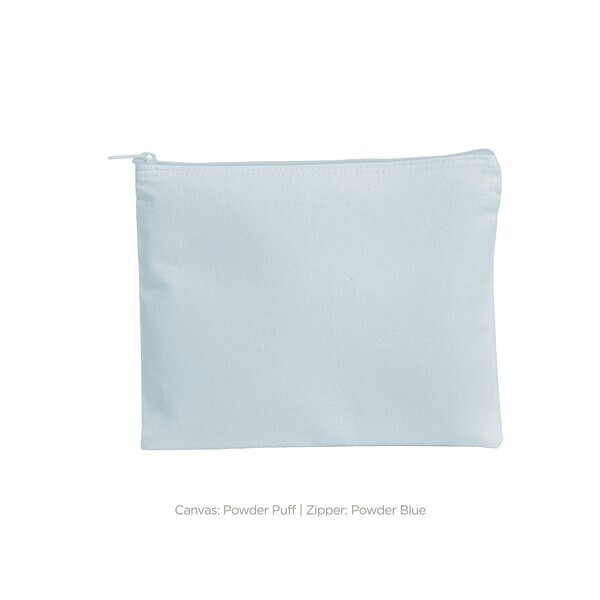 Dollface Color Cotton Canvas Cosmetic Bag