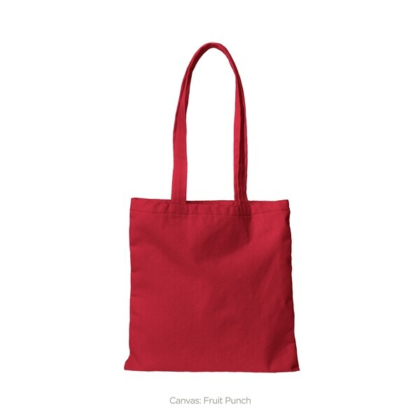 Main Squeeze Color Cotton Canvas Tote