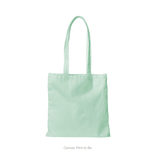 Main Squeeze Color Cotton Canvas Tote