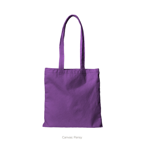 Main Squeeze Color Cotton Canvas Tote