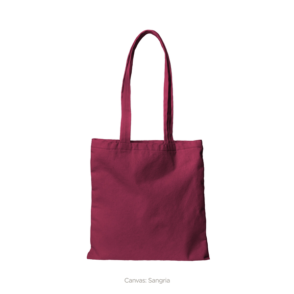 Main Squeeze Color Cotton Canvas Tote
