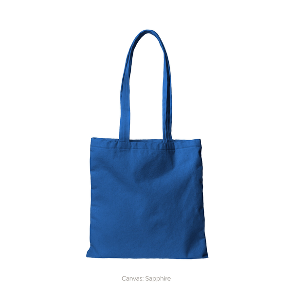 Main Squeeze Color Cotton Canvas Tote