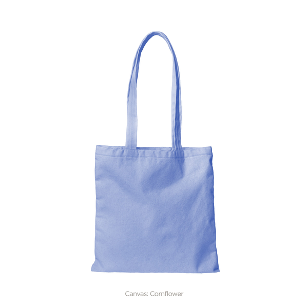Main Squeeze Color Cotton Canvas Tote