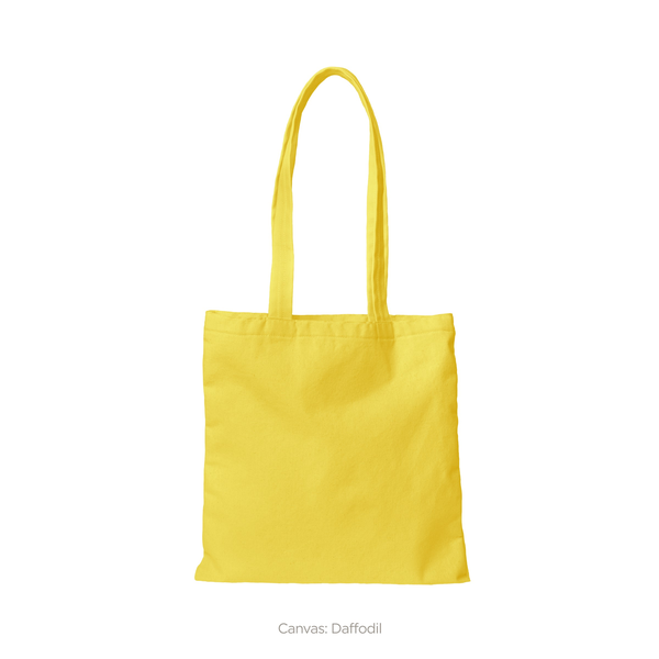 Main Squeeze Color Cotton Canvas Tote