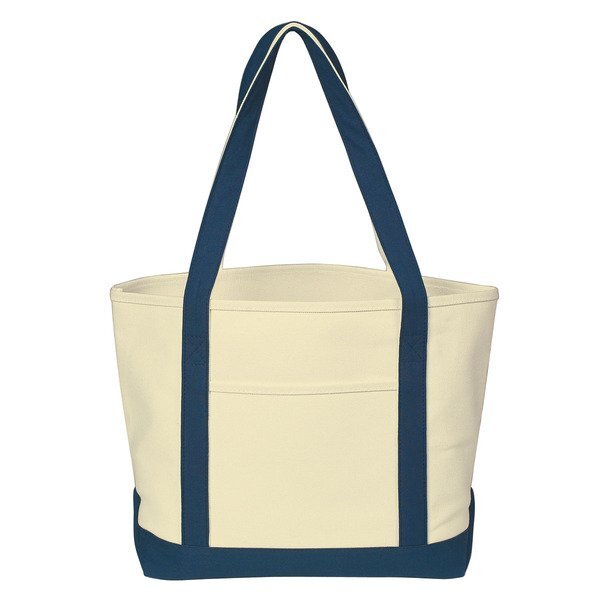 Heavy Cotton Canvas Boat Tote