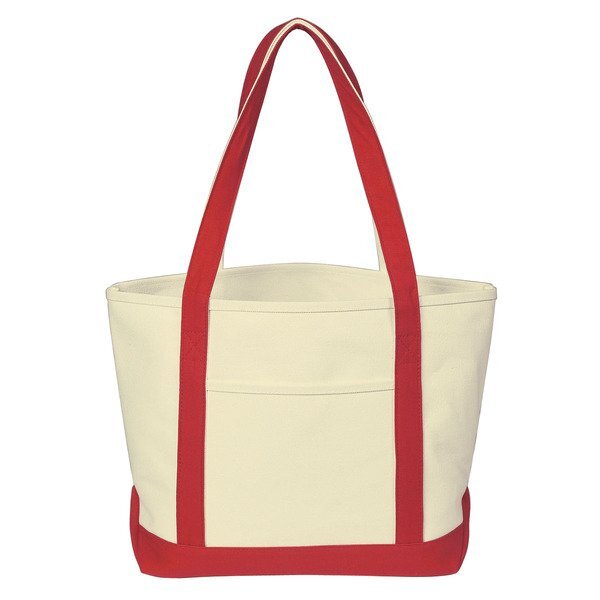 Heavy Cotton Canvas Boat Tote