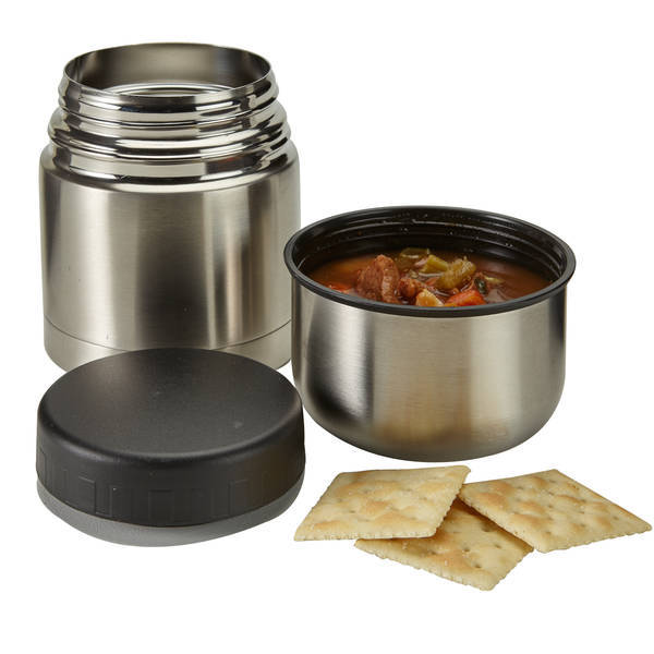 Double-Wall Vacuum Insulated Food Container, 13.5oz.