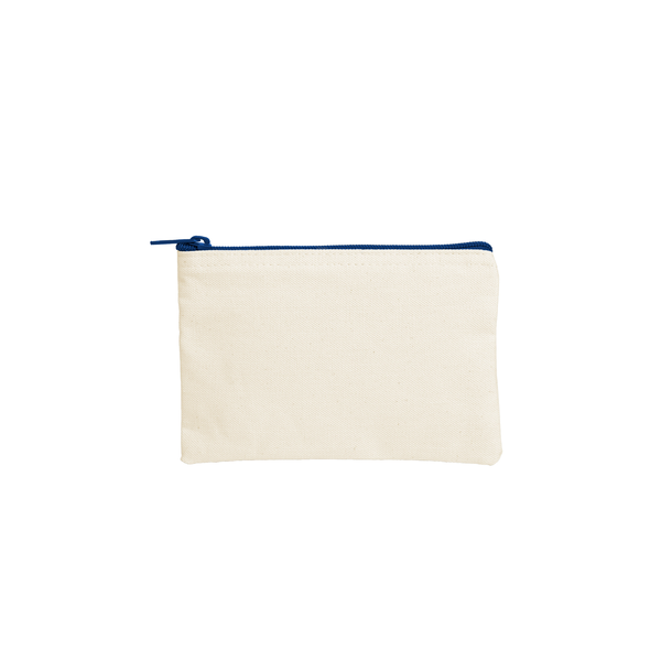 Poptart Cotton Canvas Zippered Pouch