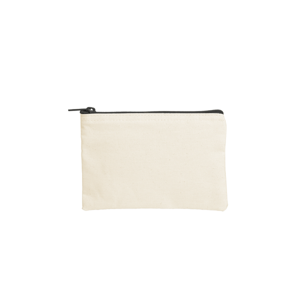 Poptart Cotton Canvas Zippered Pouch