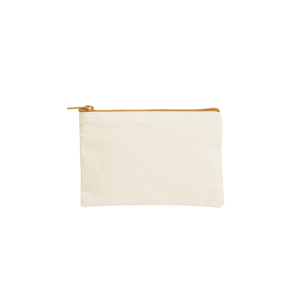 Poptart Cotton Canvas Zippered Pouch