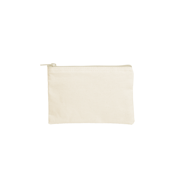 Poptart Cotton Canvas Zippered Pouch