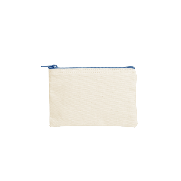 Poptart Cotton Canvas Zippered Pouch