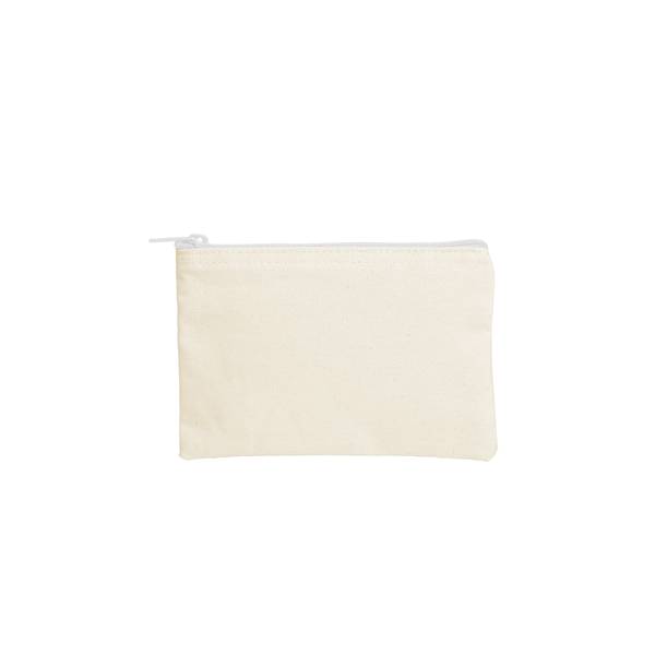Poptart Cotton Canvas Zippered Pouch