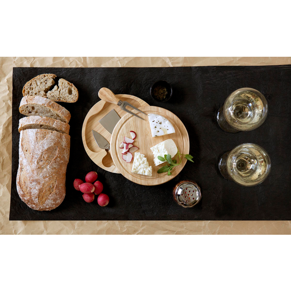 Brie Cheese Cutting Board and Tools Set