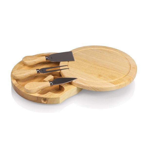 Brie Cheese Cutting Board and Tools Set