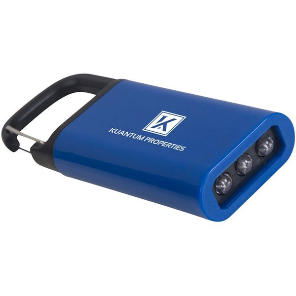 Clip On Pull-Apart 3 LED Flashlight