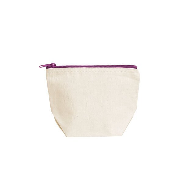 Tweedle Dee Cotton Canvas Zippered Utility Bag