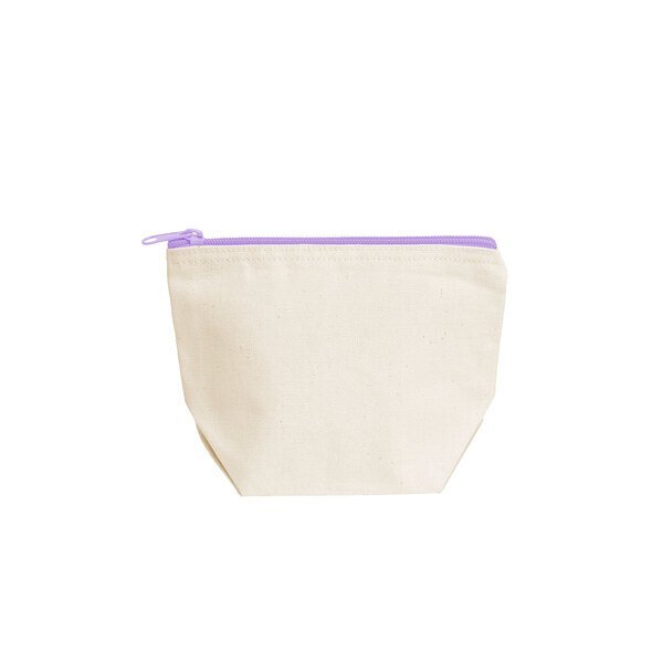 Tweedle Dee Cotton Canvas Zippered Utility Bag