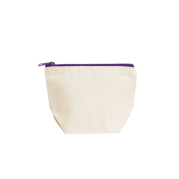 Tweedle Dee Cotton Canvas Zippered Utility Bag