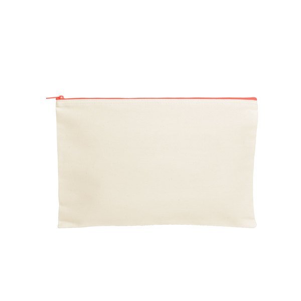 Dottie Cotton Canvas Zippered Document Holder