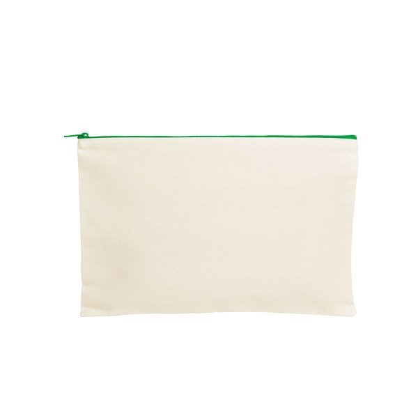 Dottie Cotton Canvas Zippered Document Holder