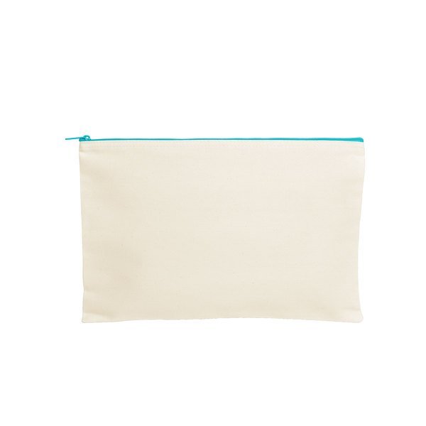 Dottie Cotton Canvas Zippered Document Holder