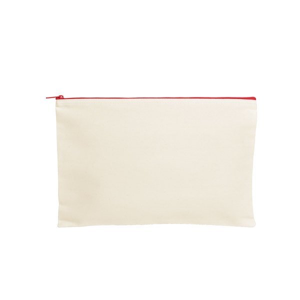 Dottie Cotton Canvas Zippered Document Holder