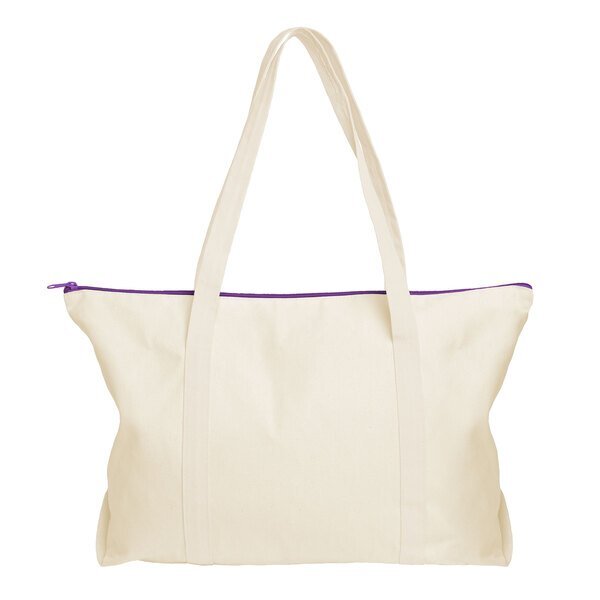 Weekender Cotton Canvas Tote