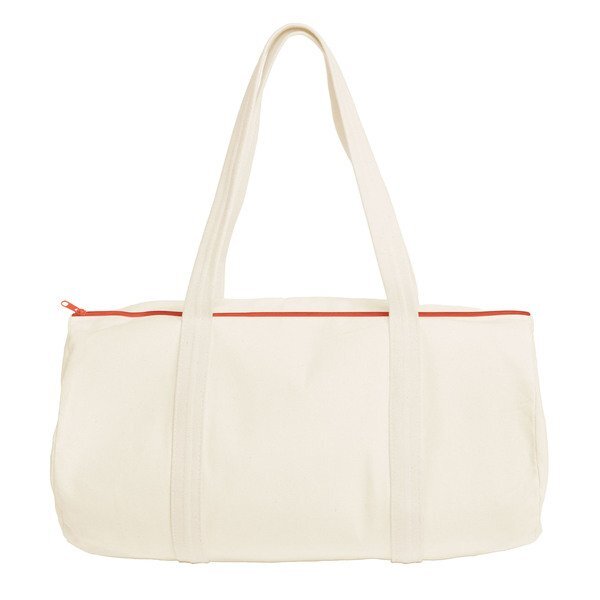 Darling Cotton Canvas Duffel Bag, 19"