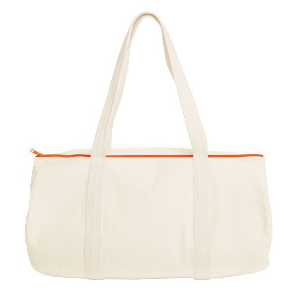 Darling Cotton Canvas Duffel Bag, 19"