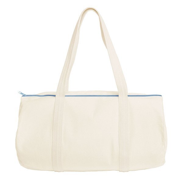 Darling Cotton Canvas Duffel Bag, 19"