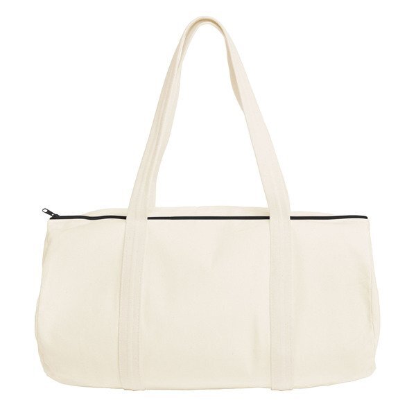Darling Cotton Canvas Duffel Bag, 19"