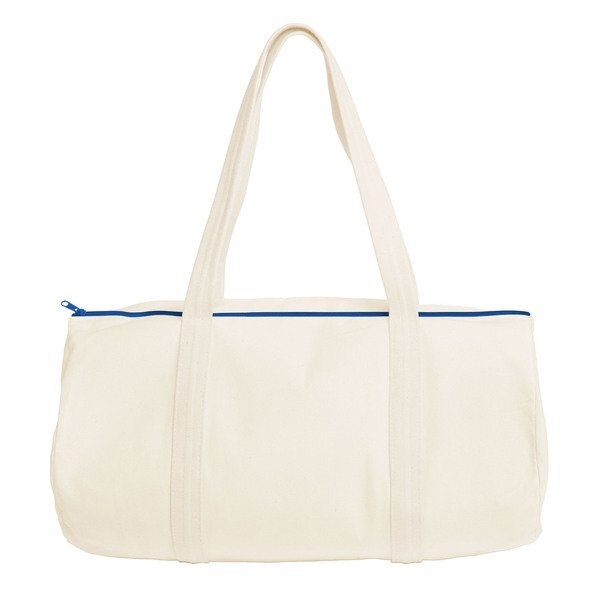 Darling Cotton Canvas Duffel Bag, 19"