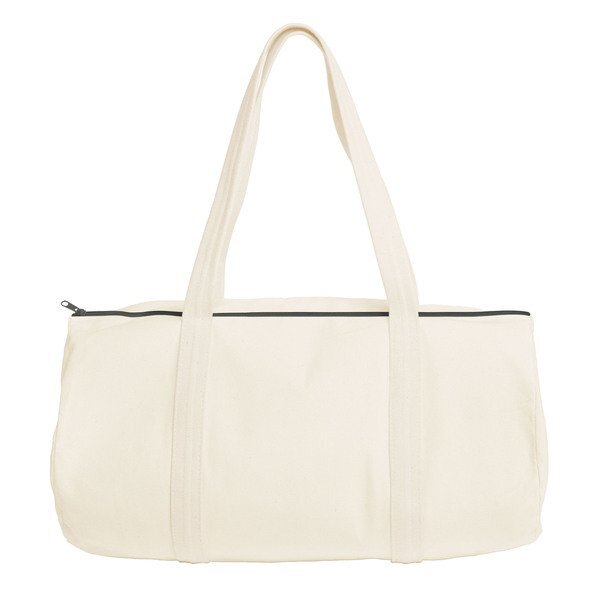 Darling Cotton Canvas Duffel Bag, 19"