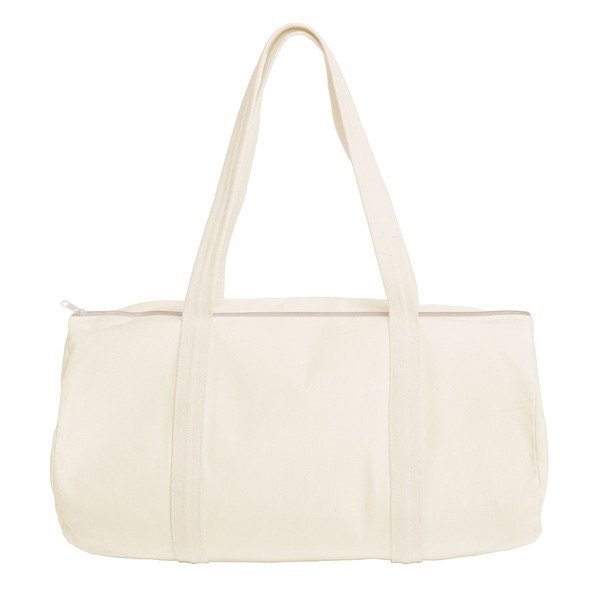 Darling Cotton Canvas Duffel Bag, 19"