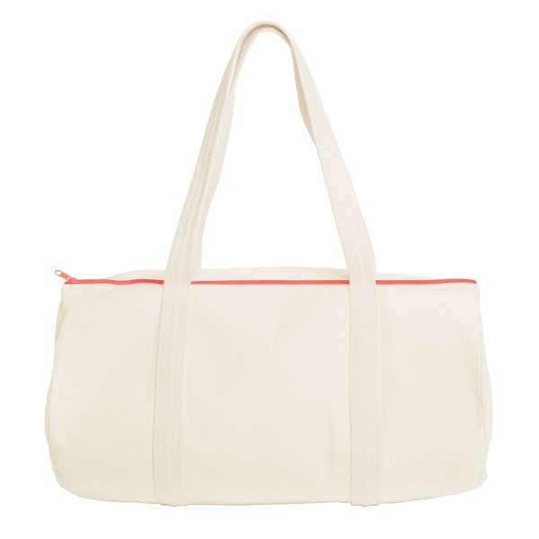 Darling Cotton Canvas Duffel Bag, 19"